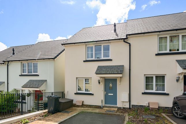 Thumbnail Semi-detached house for sale in Serotine Close, Newton Abbot