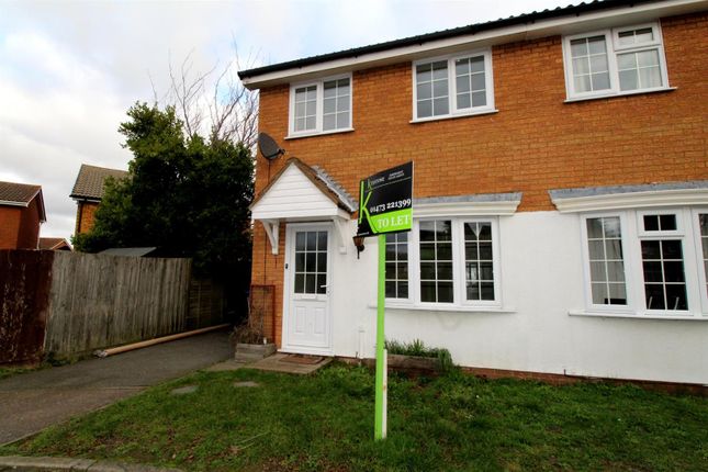 Thumbnail Semi-detached house to rent in Baker Road, Shotley Gate, Ipswich