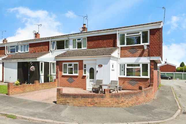 Thumbnail End terrace house for sale in Leicester Crescent, Atherstone, Warwickshire