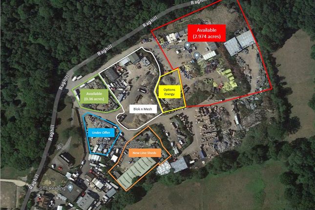 Industrial to let in Open Storage Land, Padworth Saw Mills, Rag Hill, Padworth, Reading