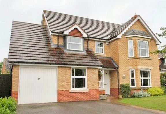 Thumbnail Detached house to rent in Schofield Road, Oakham