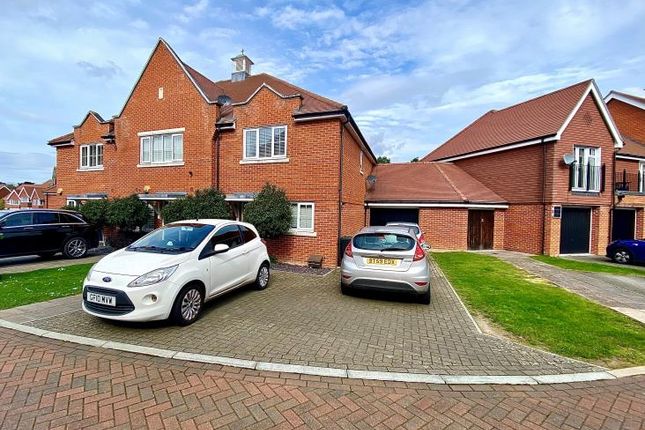 Thumbnail End terrace house to rent in Admiral Drive, Frimley, Camberley