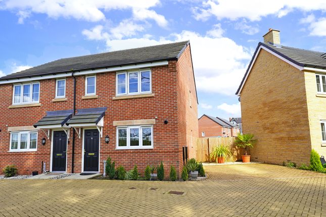 Thumbnail Semi-detached house for sale in Spence Close, Anstey, Leicester, Leicestershire