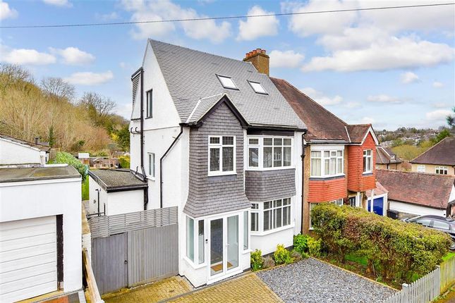 Thumbnail Semi-detached house for sale in Burwood Avenue, Kenley, Surrey