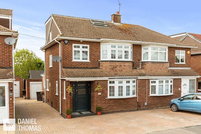 Thumbnail Semi-detached house for sale in Woodbrook Gardens, Waltham Abbey