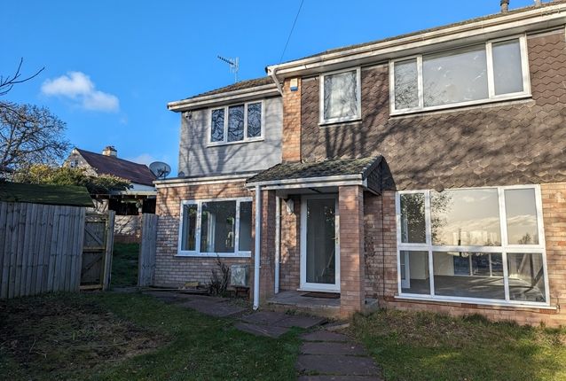 Thumbnail Semi-detached house to rent in Franklin Close, Worcester