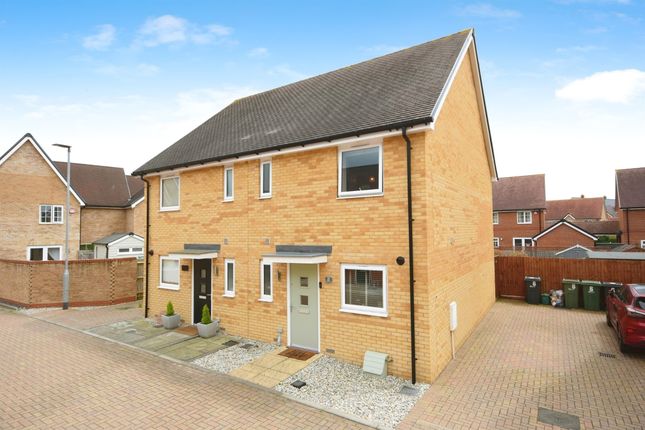 Thumbnail Semi-detached house for sale in Brown Close, Witham