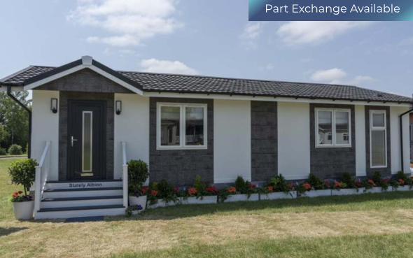 2-bed caravan on 41, The Grange Residential Park, Moorbarns Ln, Lutterworth, £249,999