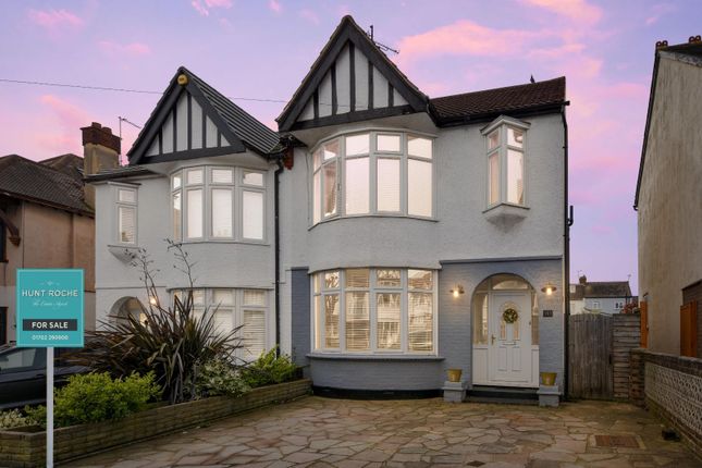 Thumbnail Semi-detached house for sale in Kensington Road, Favoured Southchurch Area, Southend-On-Sea, Essex