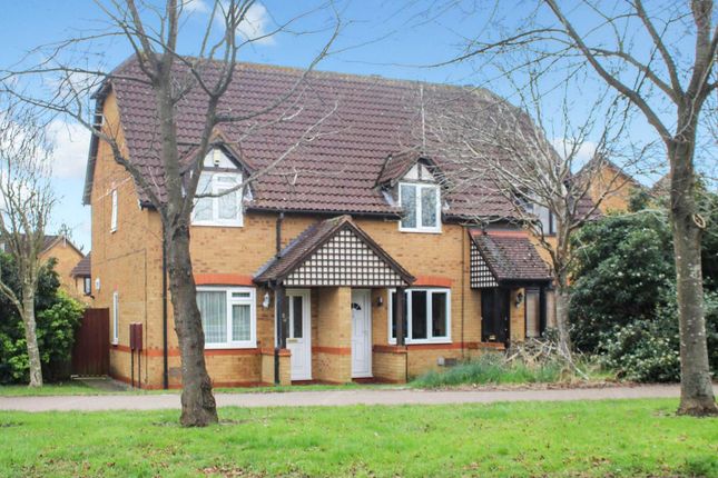Thumbnail Terraced house for sale in Calverleigh Crescent, Furzton, Milton Keynes