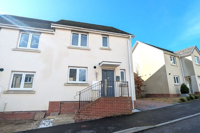 Semi-detached house to rent in Chariot Drive, Kingsteignton, Newton Abbot TQ12