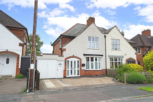 Thumbnail Semi-detached house for sale in Goscote Hall Road, Birstall, Leicester, Leicestershire