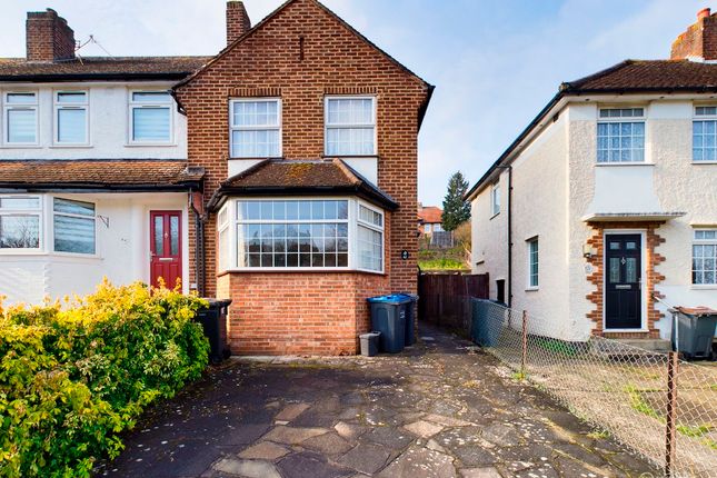 Thumbnail End terrace house for sale in Queen Elizabeths Drive, New Addington, Croydon