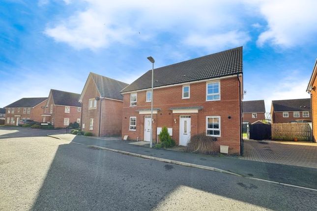 Semi-detached house for sale in Cordwainers, Morpeth
