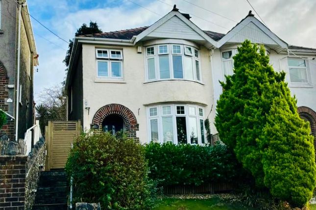 Semi-detached house for sale in Gellionnen Road, Clydach, Swansea, West Glamorgan