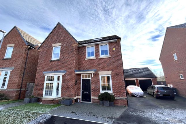 Detached house for sale in Foster Crescent, Silverdale, Newcastle