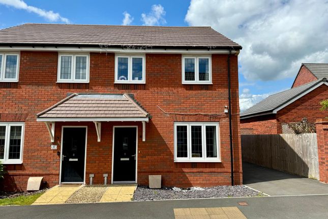 Thumbnail Semi-detached house for sale in Dunnock Close, Holmer, Hereford