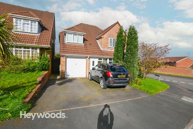 Thumbnail Detached house for sale in Longsdon Close, Waterhayes, Newcastle-Under-Lyme