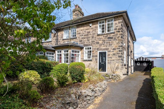 Thumbnail Semi-detached house for sale in West Park Grove, Roundhay, Leeds