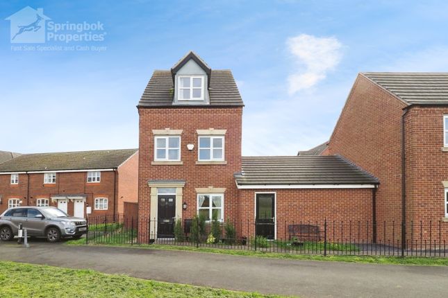 Thumbnail Detached house for sale in Leven Road, Two Gates, Tamworth, Staffordshire
