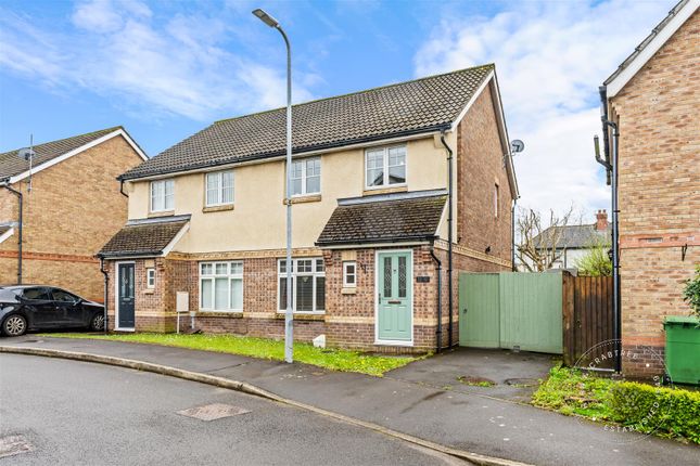 Semi-detached house for sale in Yarrow Close, Westfield Park, St Fagans, Cardiff