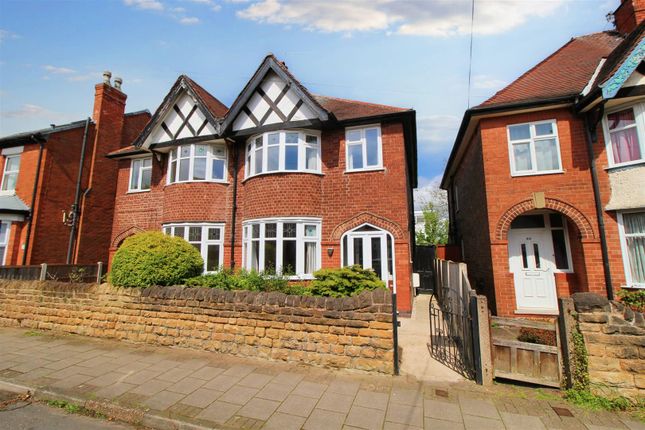 Thumbnail Semi-detached house for sale in Marlborough Road, Beeston, Nottingham
