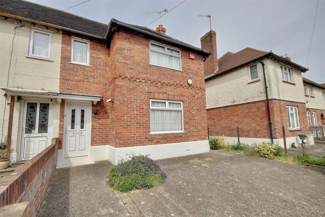 Thumbnail End terrace house for sale in Salterns Avenue, Southsea