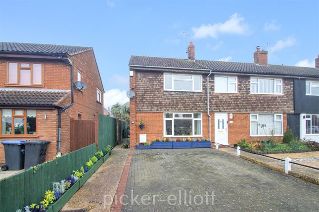 Thumbnail Semi-detached house for sale in Pipers End, Wolvey, Hinckley