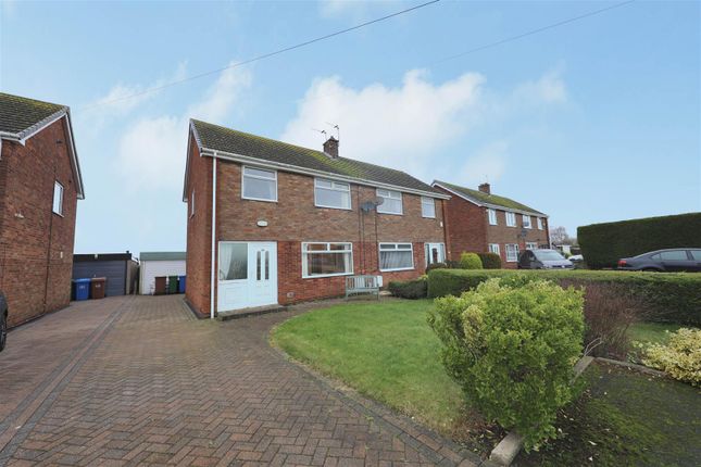 Thumbnail Semi-detached house for sale in Plumtree Road, Thorngumbald, Hull