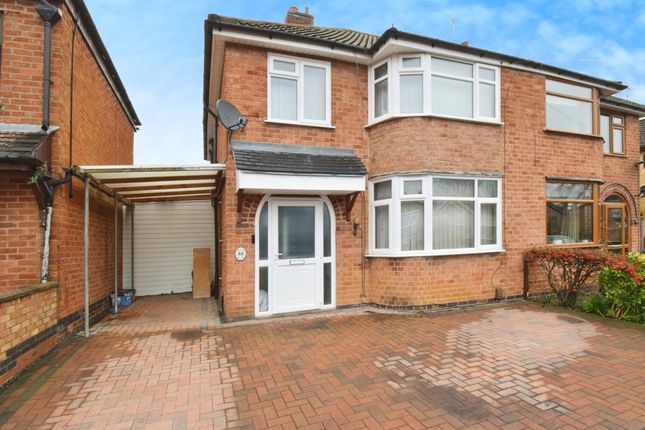 Thumbnail Semi-detached house for sale in Pulford Drive, Scraptoft, Leicester