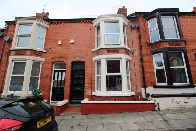 Thumbnail Terraced house to rent in Lucan Road, Aigburth
