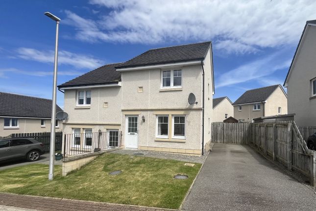 Thumbnail Semi-detached house for sale in 48 Wade's Circle, Milton Of Leys, Inverness.