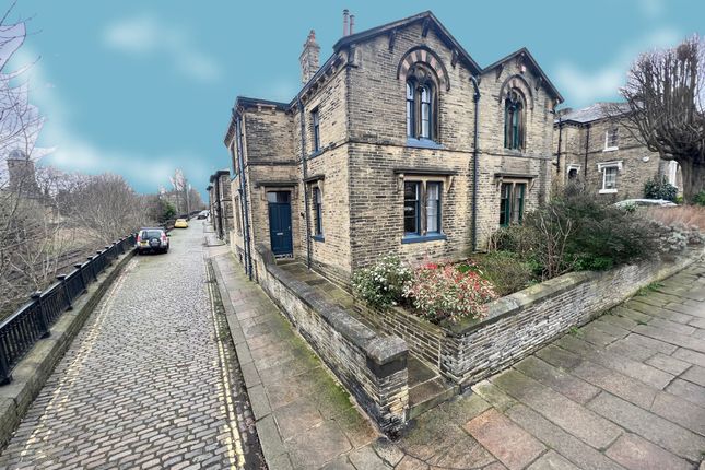 Thumbnail Semi-detached house for sale in Albert Road, Saltaire, Shipley, West Yorkshire
