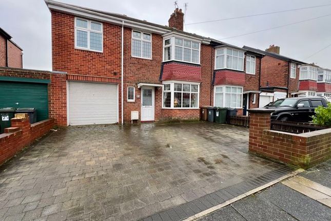 Semi-detached house for sale in Spring Gardens, North Shields