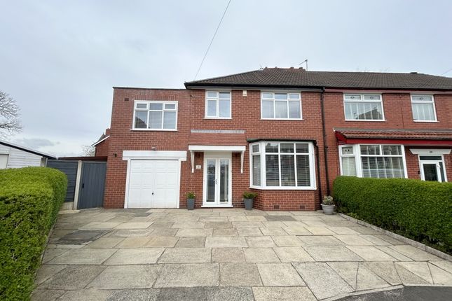 Thumbnail Semi-detached house for sale in Parkville Road, Prestwich, Manchester