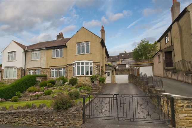 Thumbnail Semi-detached house for sale in Westfield Crescent, Riddlesden, Keighley, Bradford