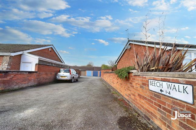 Terraced bungalow for sale in Beech Walk, Markfield, Leicestershire