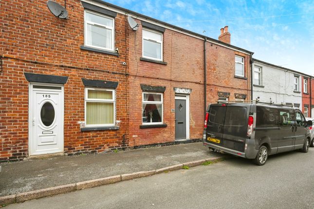 Terraced house for sale in Portland Street, New Houghton, Mansfield