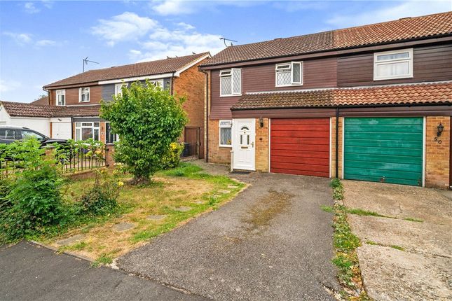 Thumbnail Semi-detached house for sale in Wentworth Drive, Bishop's Stortford, Hertfordshire
