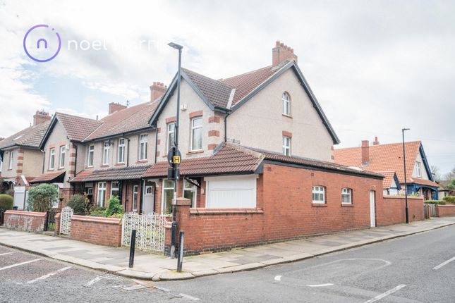 Thumbnail Terraced house for sale in Rectory Drive, Gosforth