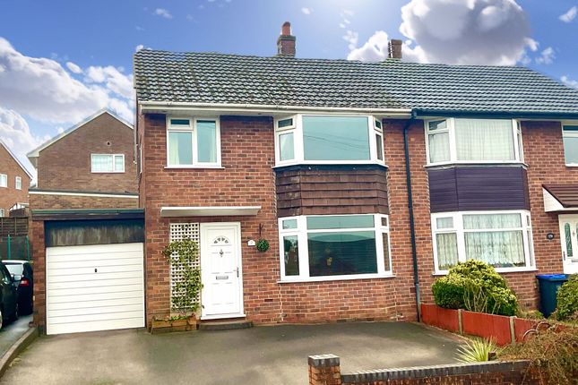 Thumbnail Semi-detached house for sale in Beverley Crescent, Forsbrook