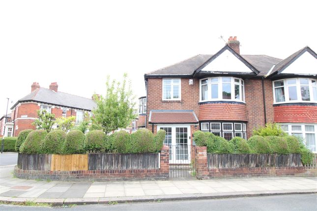 Thumbnail Semi-detached house for sale in Rosebery Crescent, Jesmond, Newcastle Upon Tyne