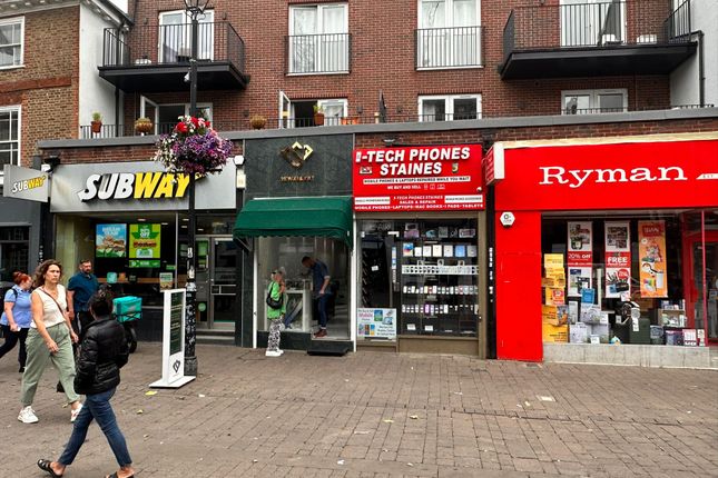 Retail premises for sale in High Street, Staines