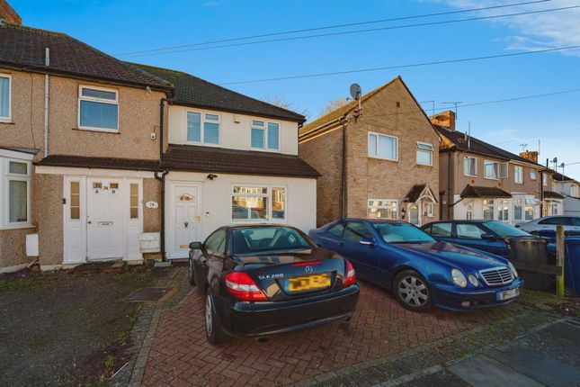 Thumbnail Semi-detached house for sale in Halsbury Road East, Northolt