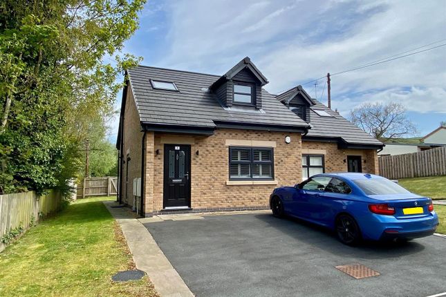 Thumbnail Semi-detached house for sale in Kinder View Close, Newtown, Disley, Stockport
