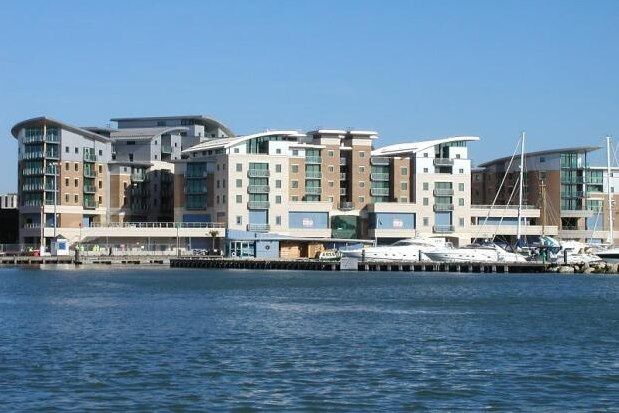Thumbnail Flat to rent in Dolphin Quays, Poole