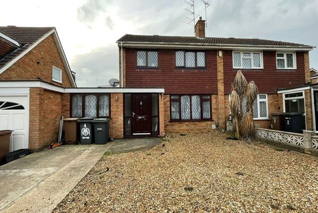 Semi-detached house for sale in Hunston Close, Luton
