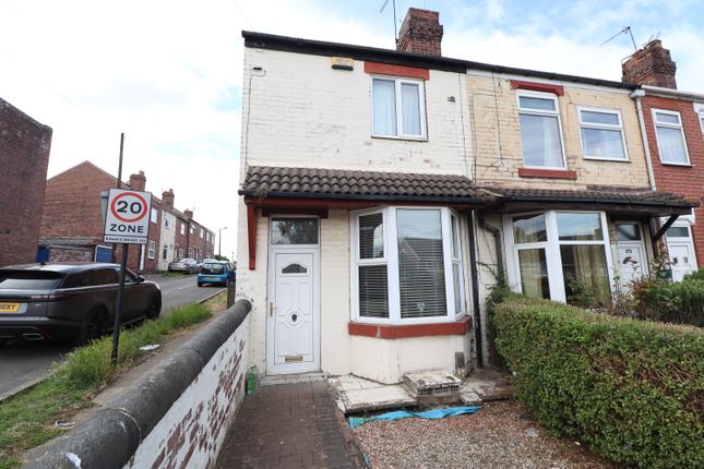 Thumbnail End terrace house for sale in Queen Street, Swinton, Mexborough