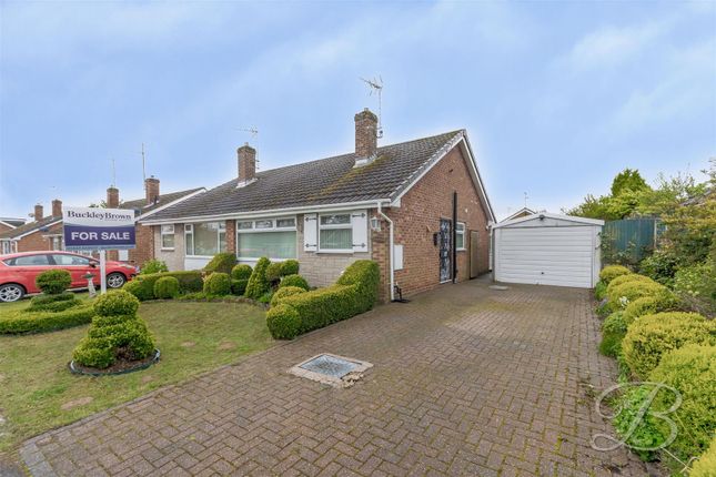 Thumbnail Semi-detached bungalow for sale in Canterbury Close, Mansfield Woodhouse, Mansfield