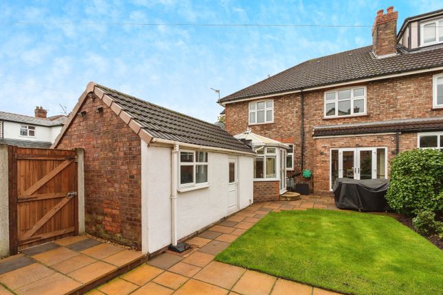 Semi-detached house for sale in Higher Knutsford Road, Stockton Heath, Warrington, Cheshire